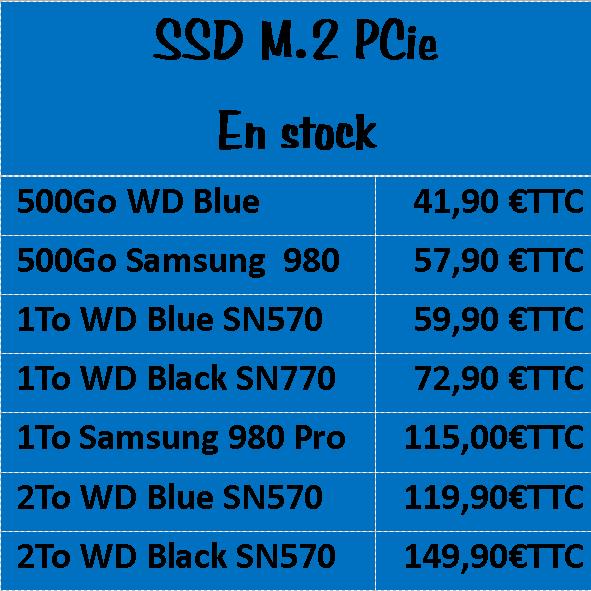 tarif M2